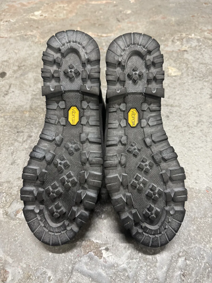 Dries Van Noten High Leather Black Suede Shoes - Image 7