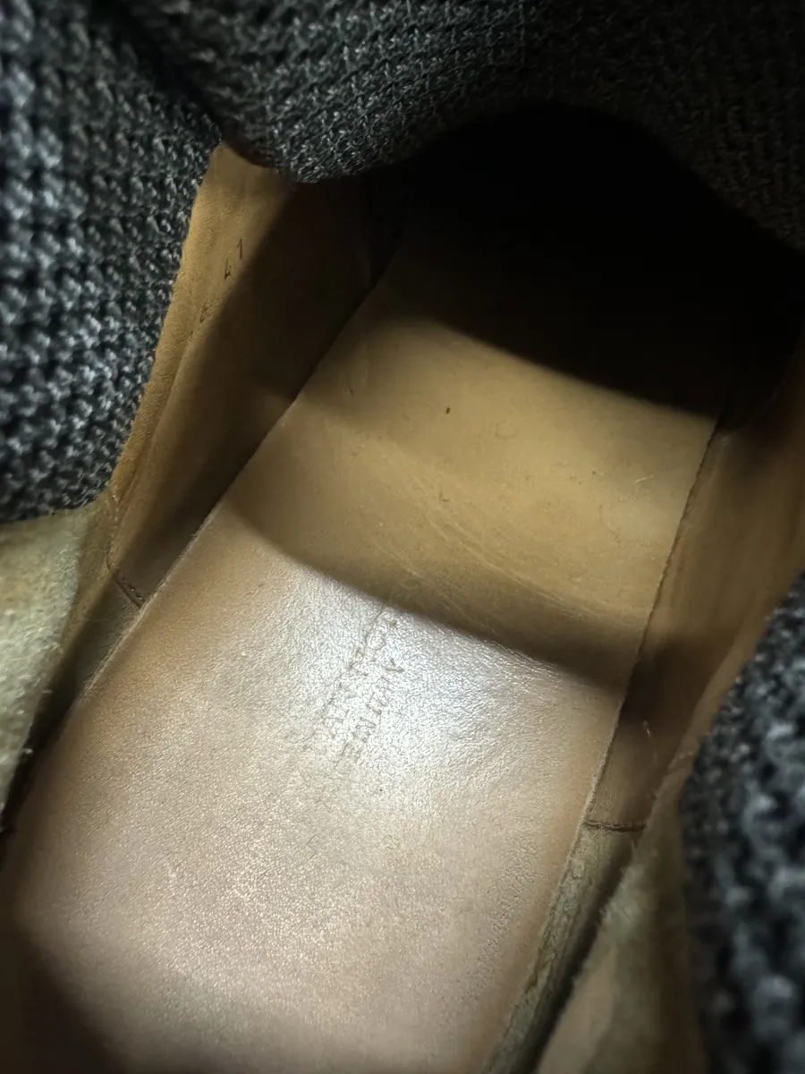 Dries Van Noten High Leather Black Suede Shoes - Image 8