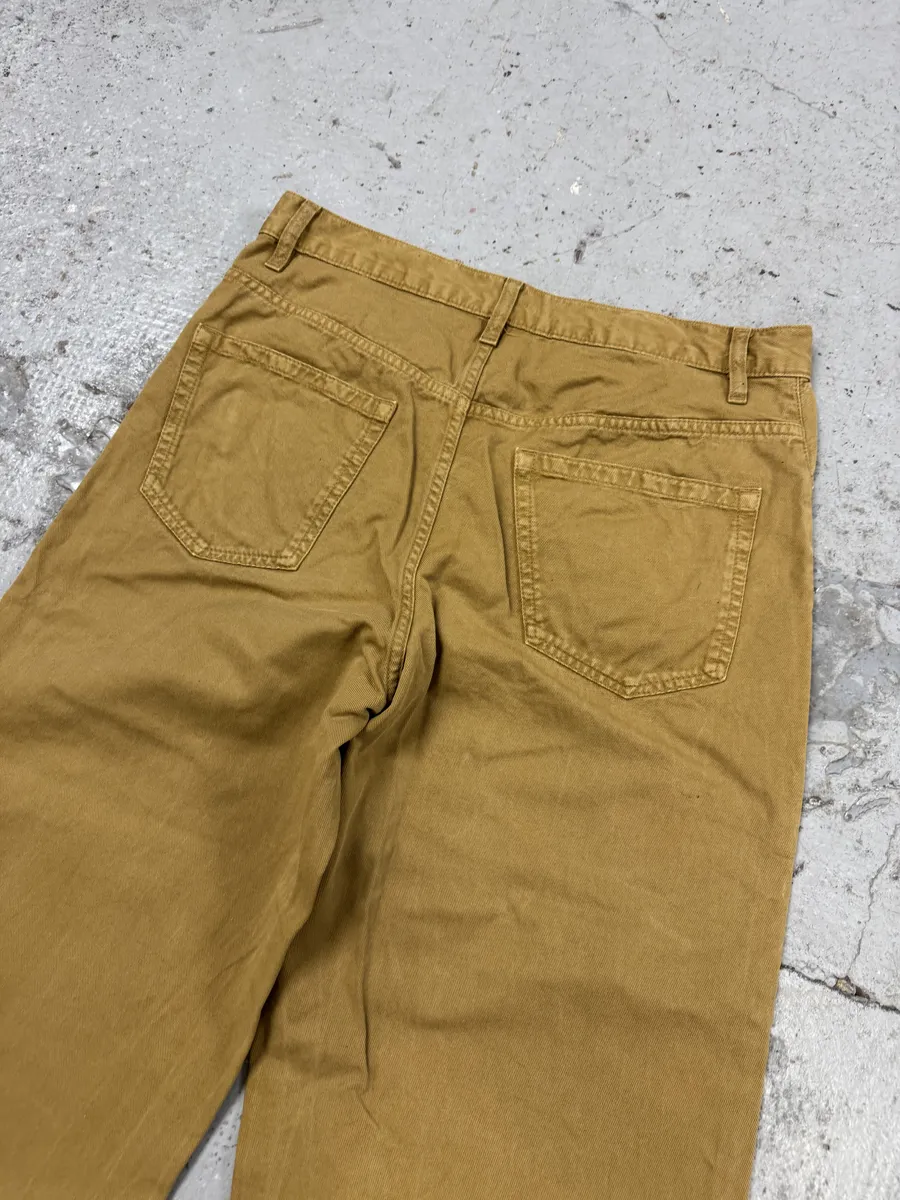 Dries Van Noten Mustard Yellow Pants - Image 6