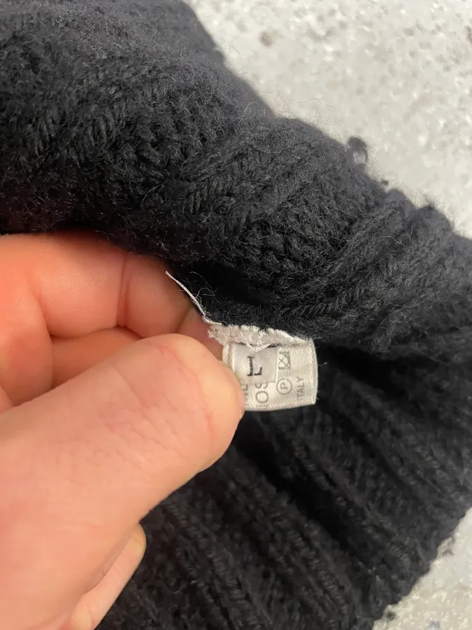 Dsquared2 Black Wool Sleeveless Sweater - Image 9