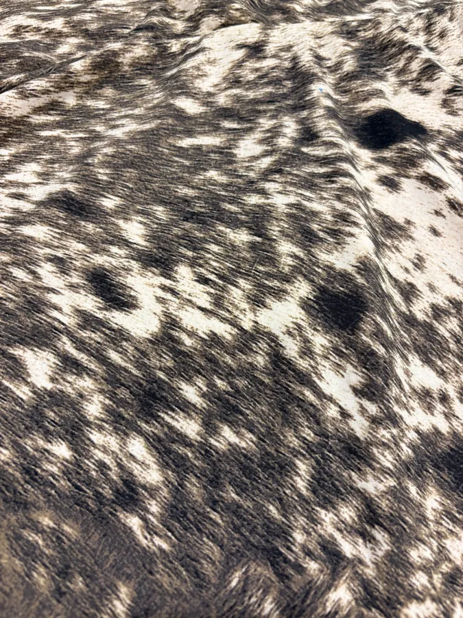 FW1999 Roberto Cavalli Furry Movement Effect Brown Dress - Image 5