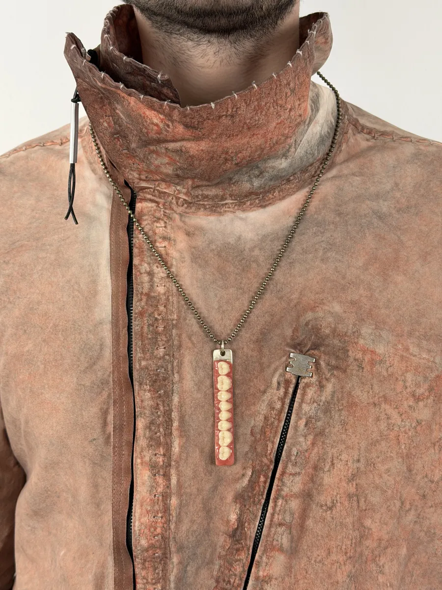 FW2001 Carol Christian Poell Teeth MM/1480 Necklace - Image 3