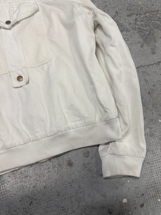 FW2003 Dolce & Gabbana Combat White Bomber Jacket - Image 11