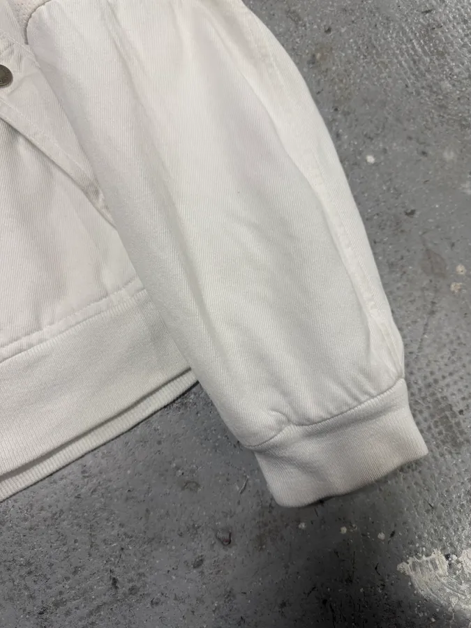 FW2003 Dolce & Gabbana Combat White Bomber Jacket - Image 5