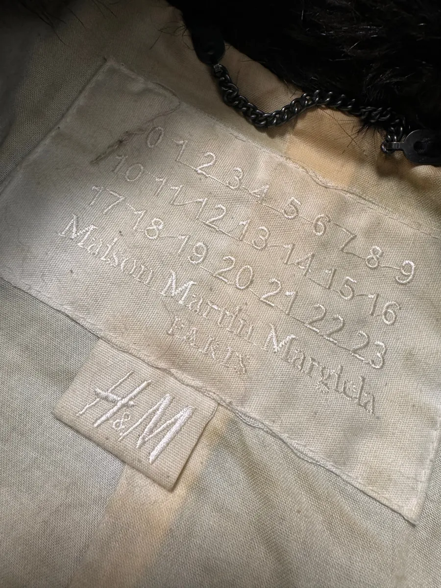 FW2012 Maison Margiela x H&M Faux Fur Long Coat - Image 6