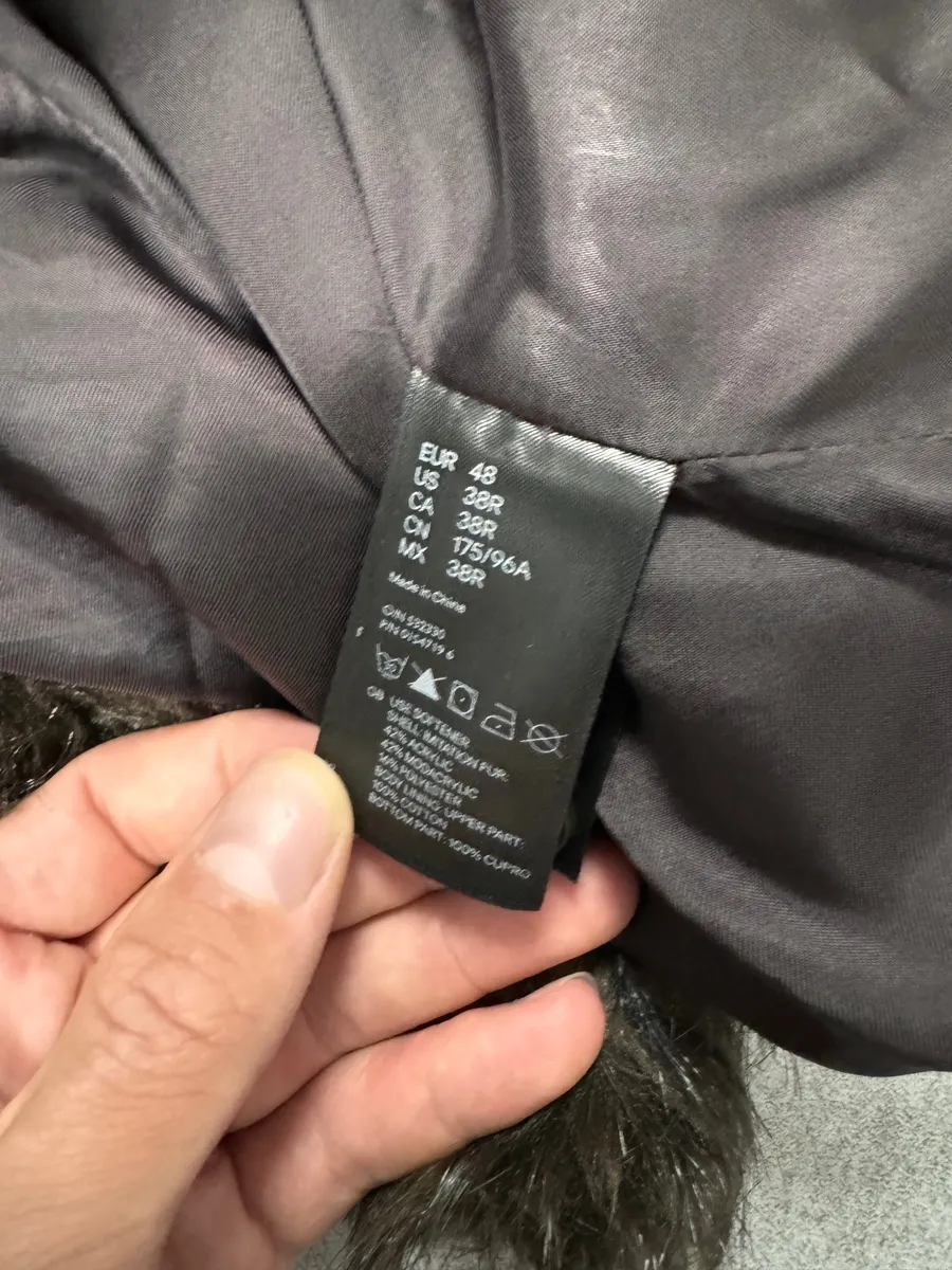 FW2012 Maison Margiela x H&M Faux Fur Long Coat - Image 7