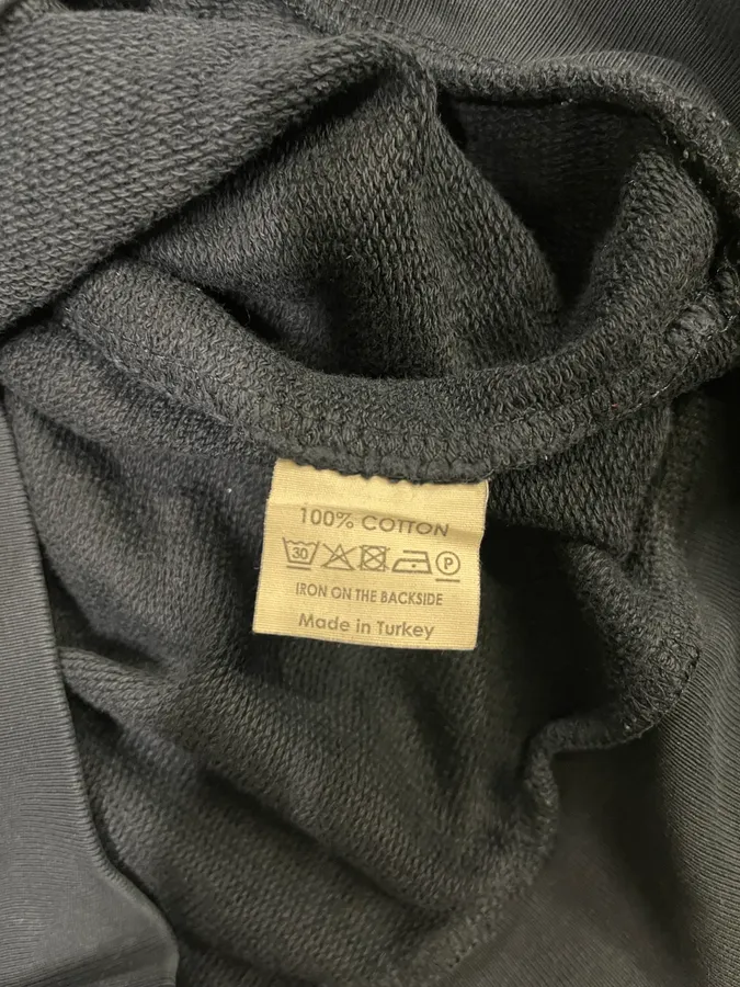 FW2018 Dries Van Noten Splash Navy Crewneck Sweater - Image 9