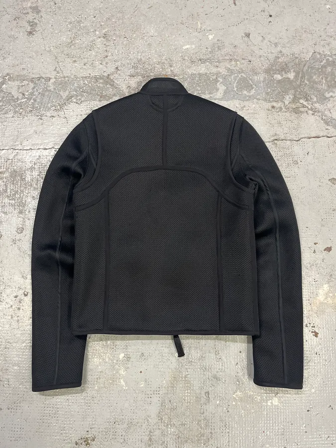 Helmut Lang Jacket & Vest Black Biker Combo - Image 7