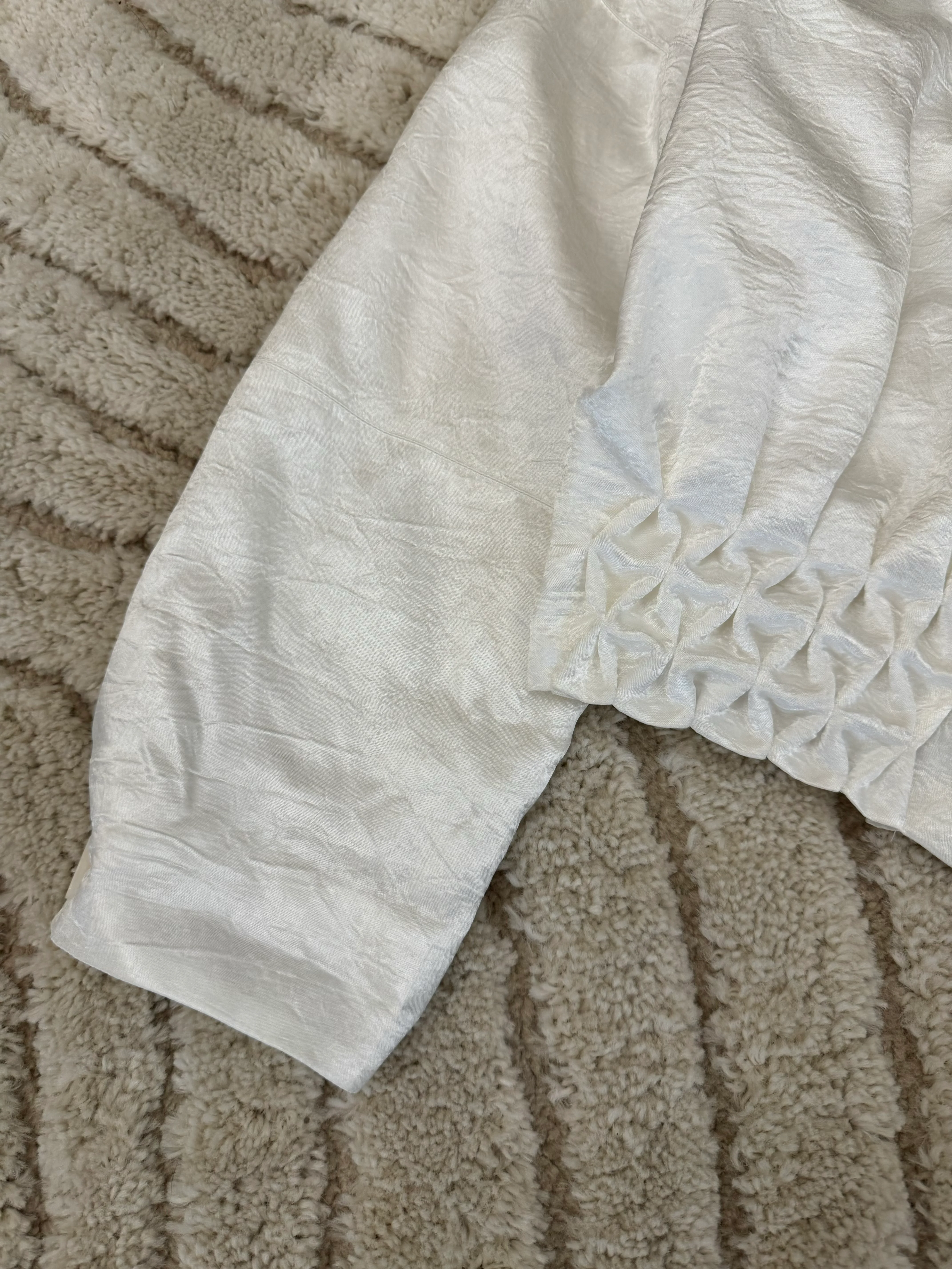 John Galliano Lotus Jewelry Bomber Jacket - Image 3