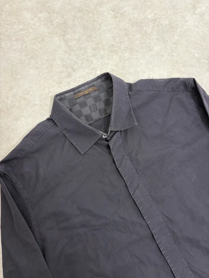 Louis Vuitton Black Monogrammed Shirt - Image 5
