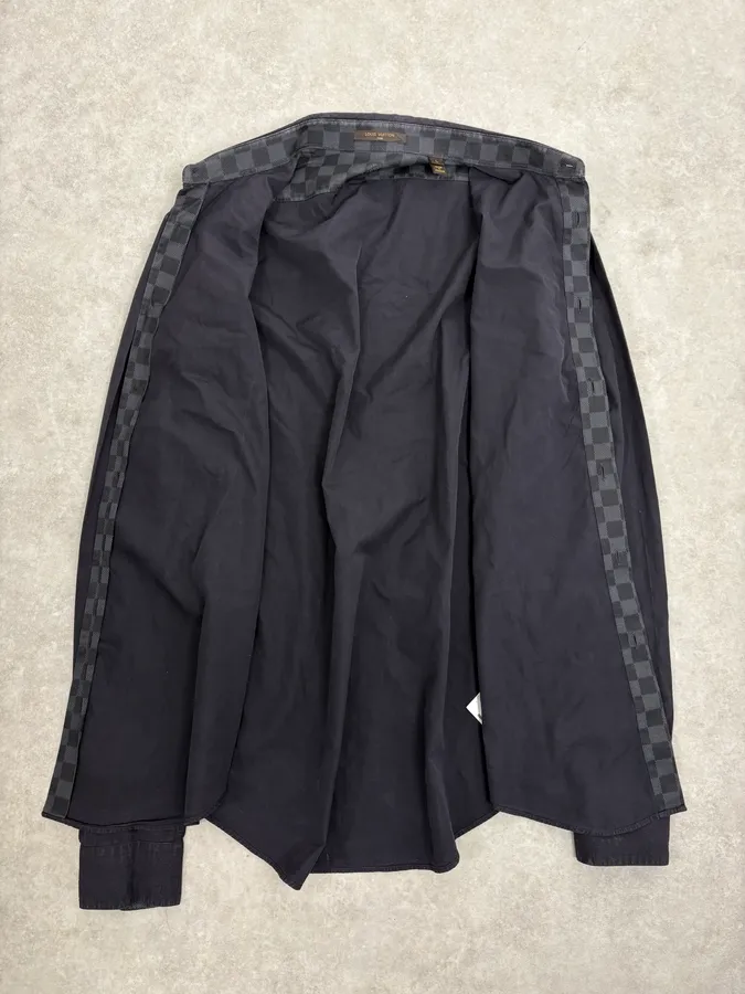 Louis Vuitton Black Monogrammed Shirt - Image 7