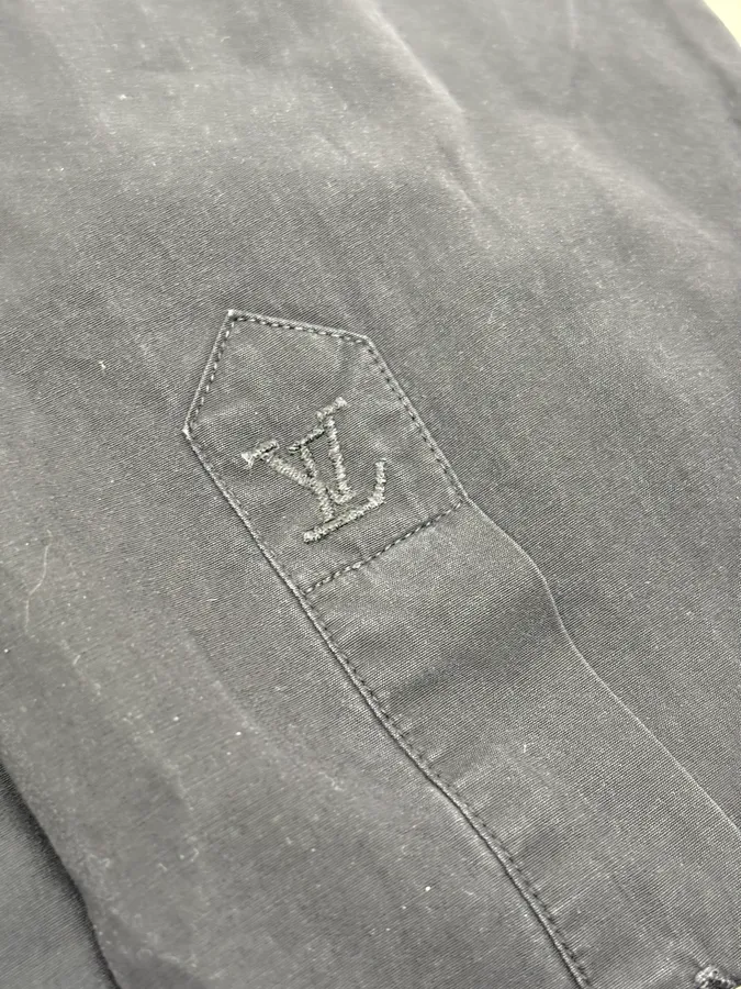 Louis Vuitton Black Monogrammed Shirt - Image 9