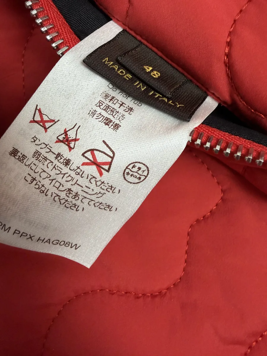 Louis Vuitton Red Abstract Camo Vest - Image 6