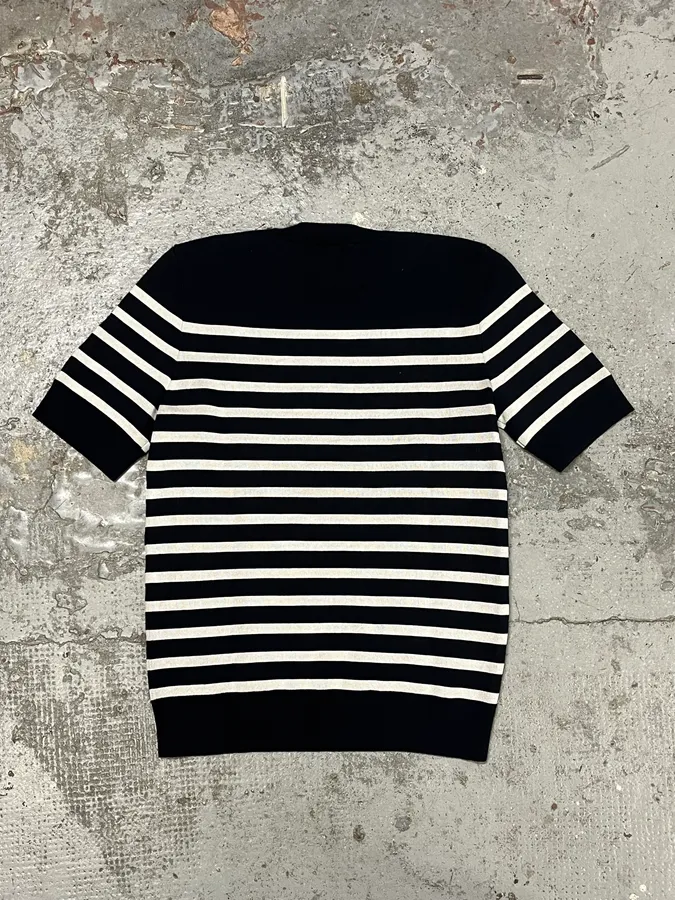 Louis Vuitton Uniform Navy Striped T-Shirt - Image 4