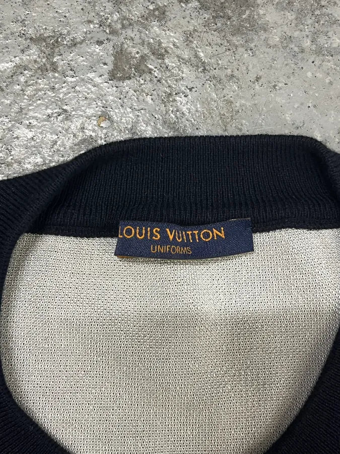 Louis Vuitton Uniform Navy Striped T-Shirt - Image 7