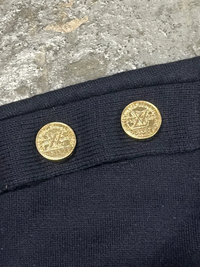 Louis Vuitton Uniform Navy Striped T-Shirt - Image 8