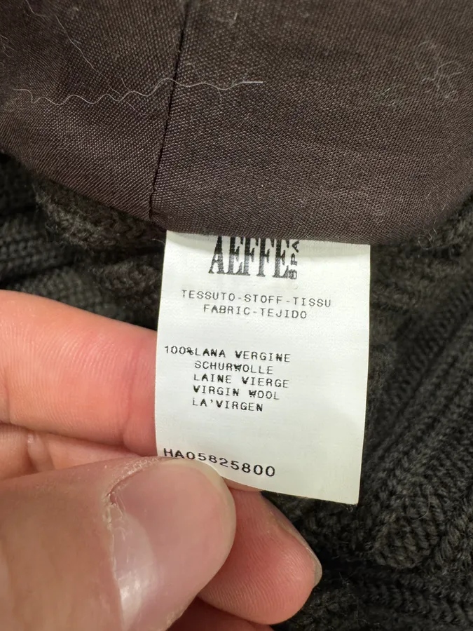 Moschino Black Fur Wool Buttoned Longsleeves - Image 10