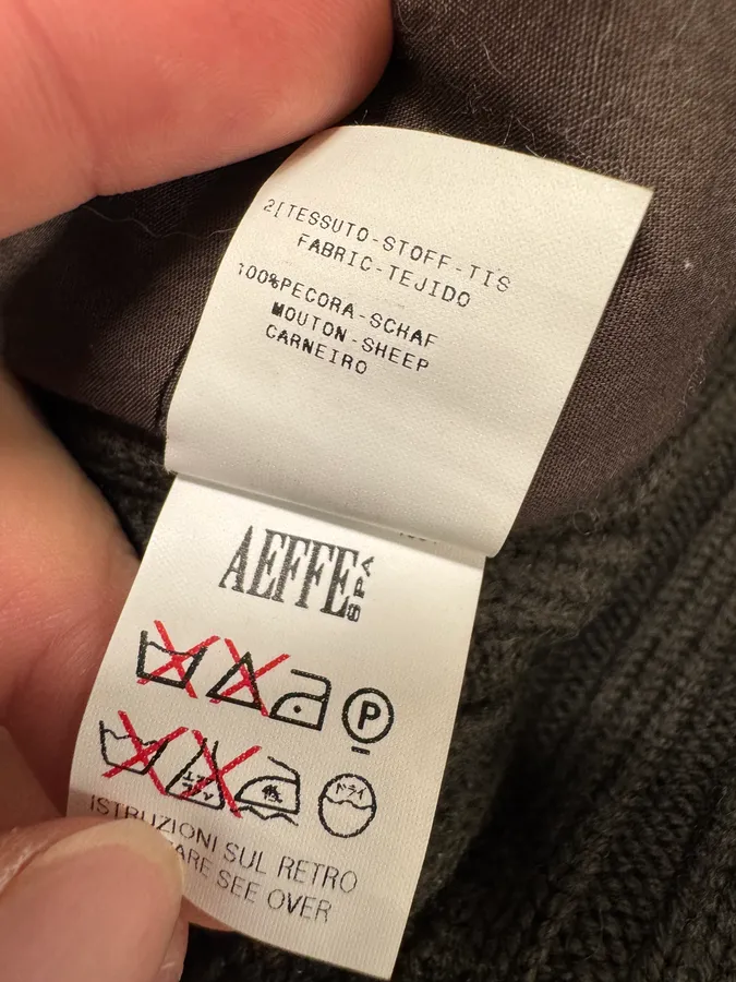 Moschino Black Fur Wool Buttoned Longsleeves - Image 11