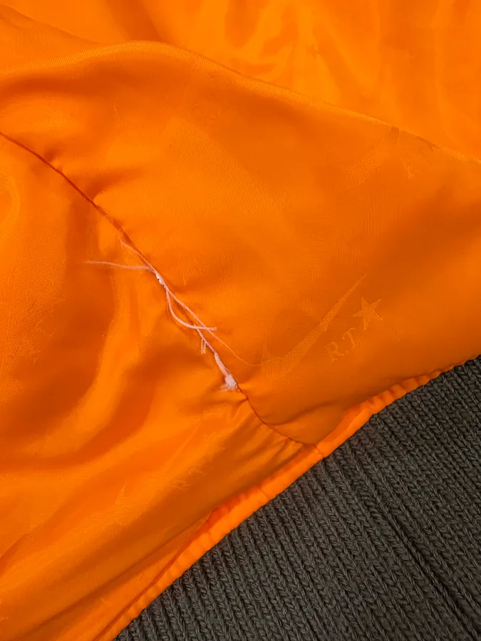 Nike By Riccardo Tisci Olive Varsity Bomber Jacket - Image 10