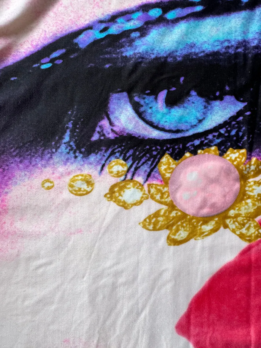 SS2001 Roberto Cavalli Princess Dasy Pink Eye Dress - Image 10