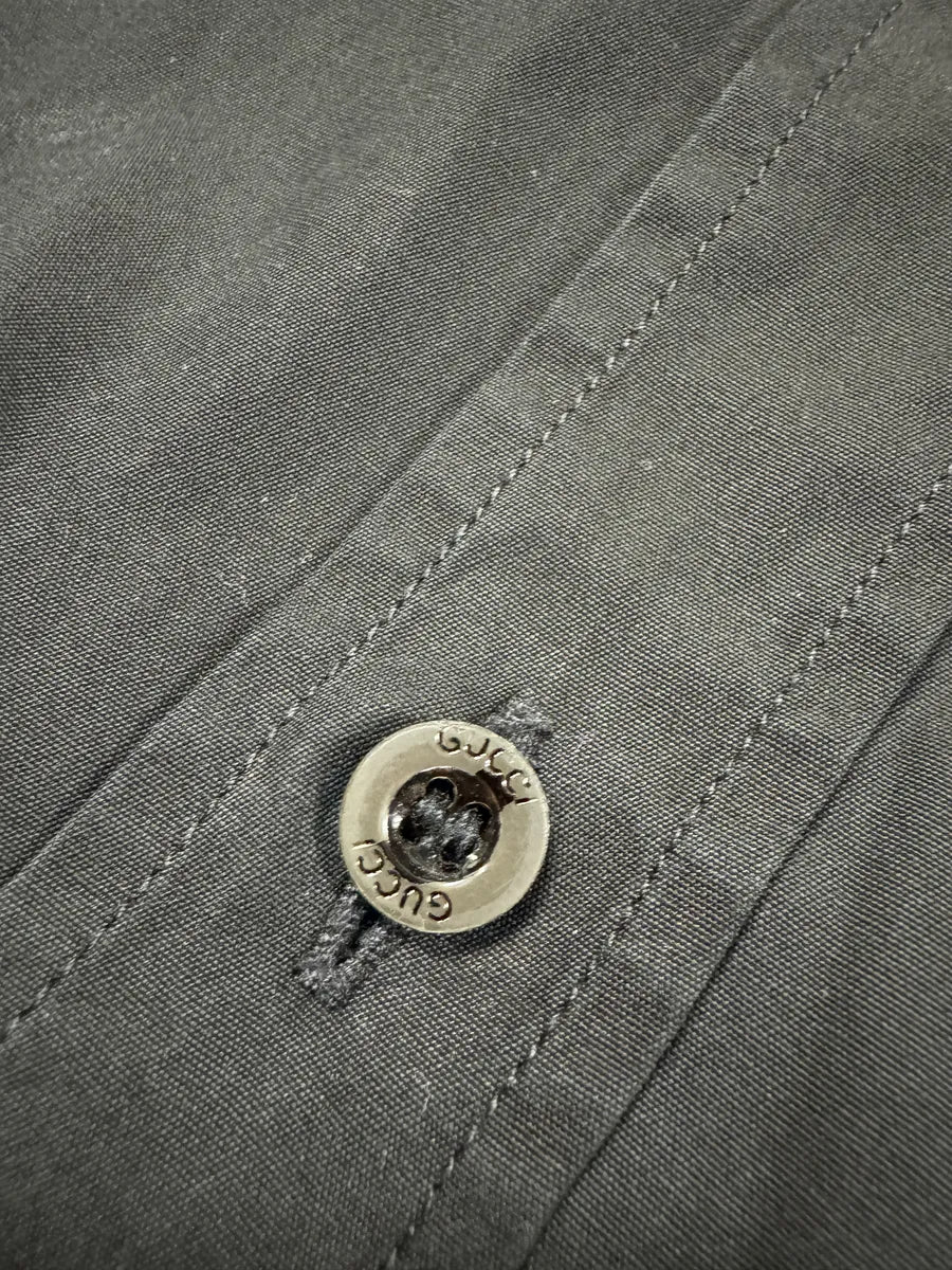 SS2002 Gucci by Tom Ford Black Shirt - Image 3