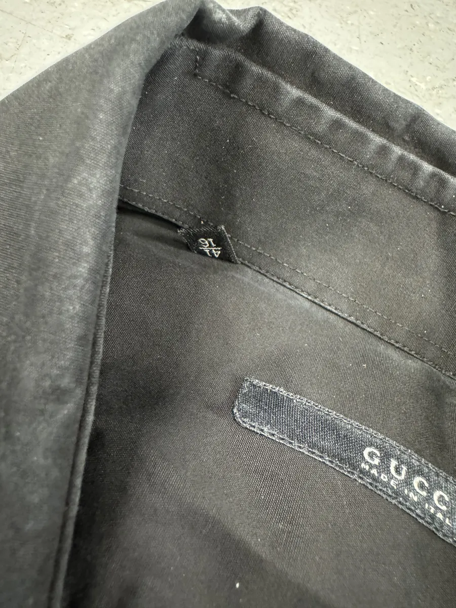 SS2002 Gucci by Tom Ford Black Shirt - Image 5