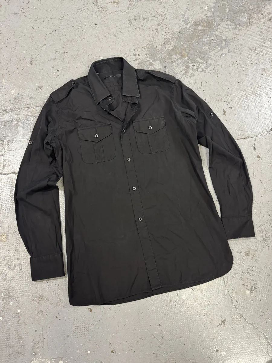SS2002 Gucci by Tom Ford Black Shirt - Image 6