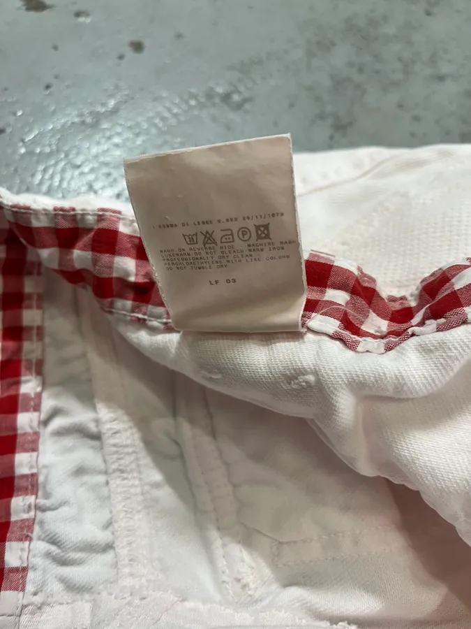 SS2003 Dolce & Gabbana Pink Multi-Pocket Cargo Pants - Image 11