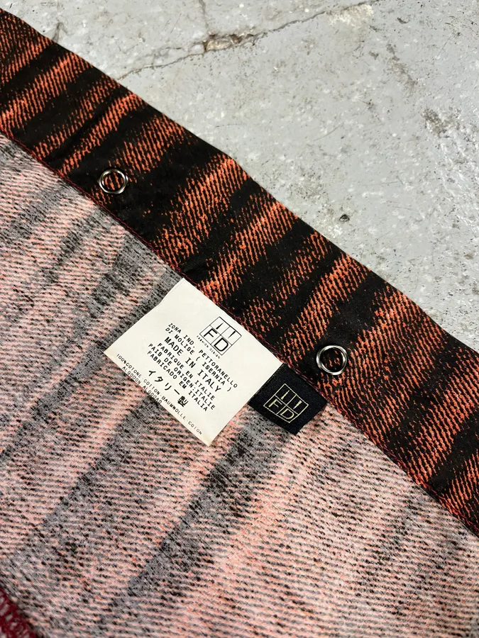 SS2004 Cavalli Faded Orange Vitality Sunset Shirt - Image 14