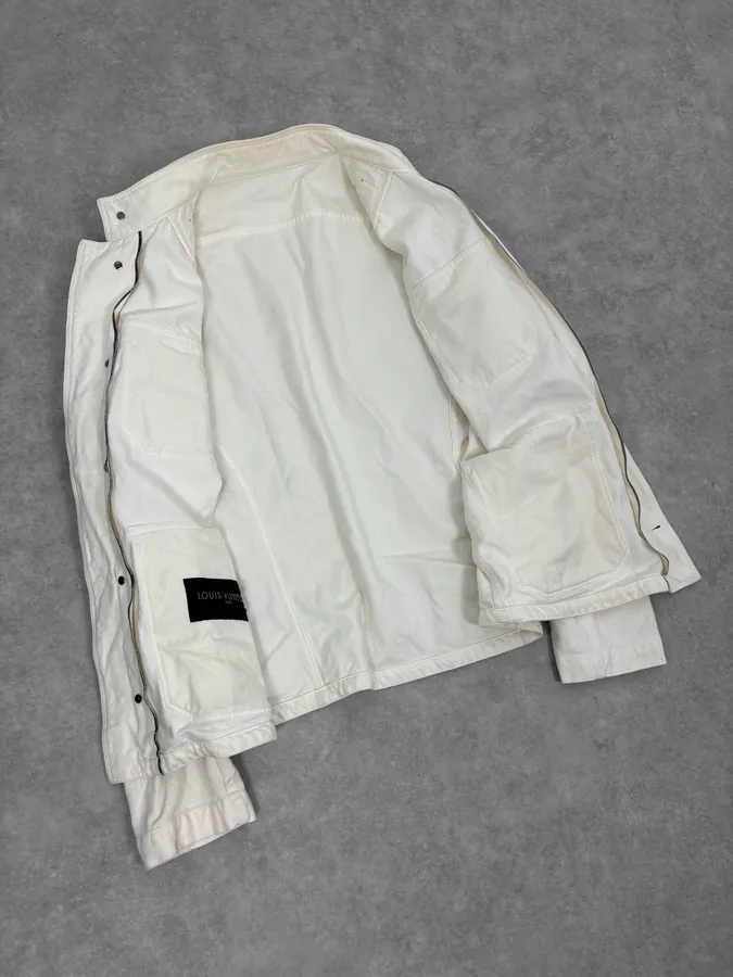 SS2004 Louis Vuitton Creamy White Jacket by Marc Jacobs - Image 7