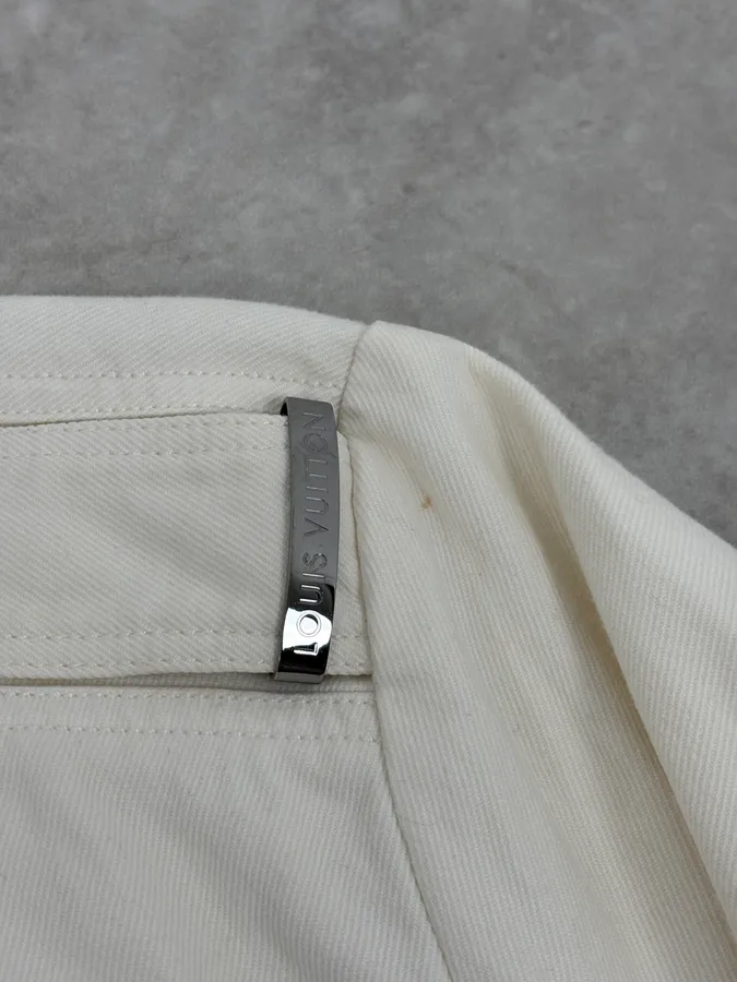 SS2004 Louis Vuitton Creamy White Jacket by Marc Jacobs - Image 9