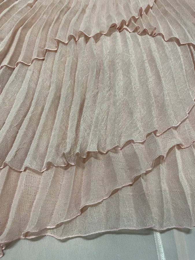 SS2006 Emporio Armani Shell Pleats Skirt - Image 4