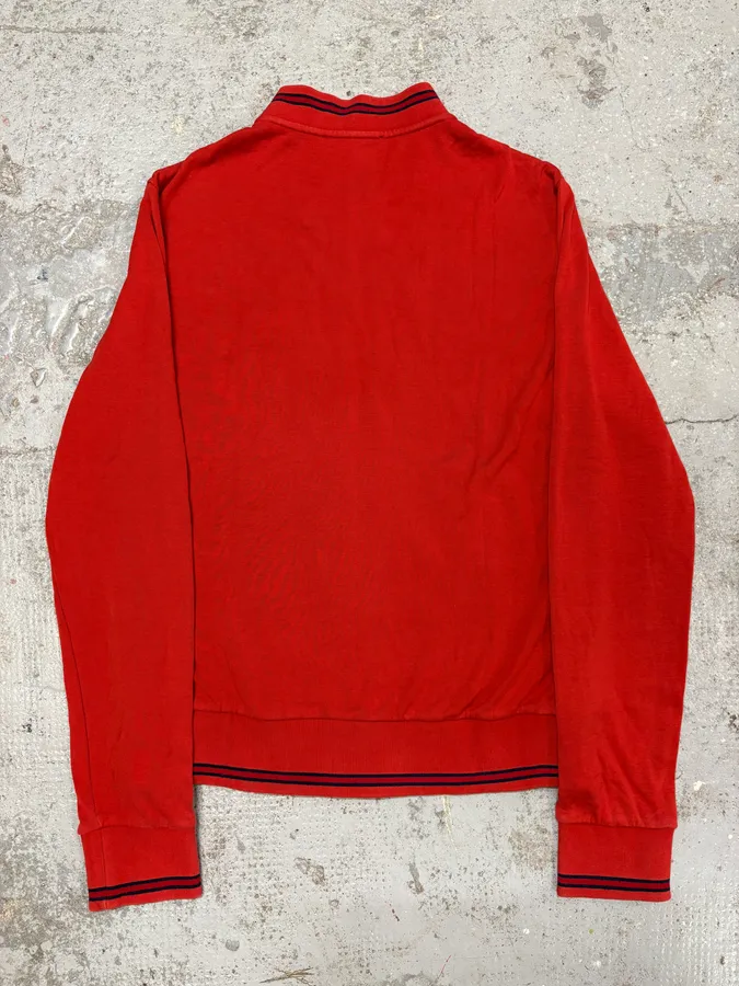SS2008 Gucci Red Zip-up Sweater - Image 6