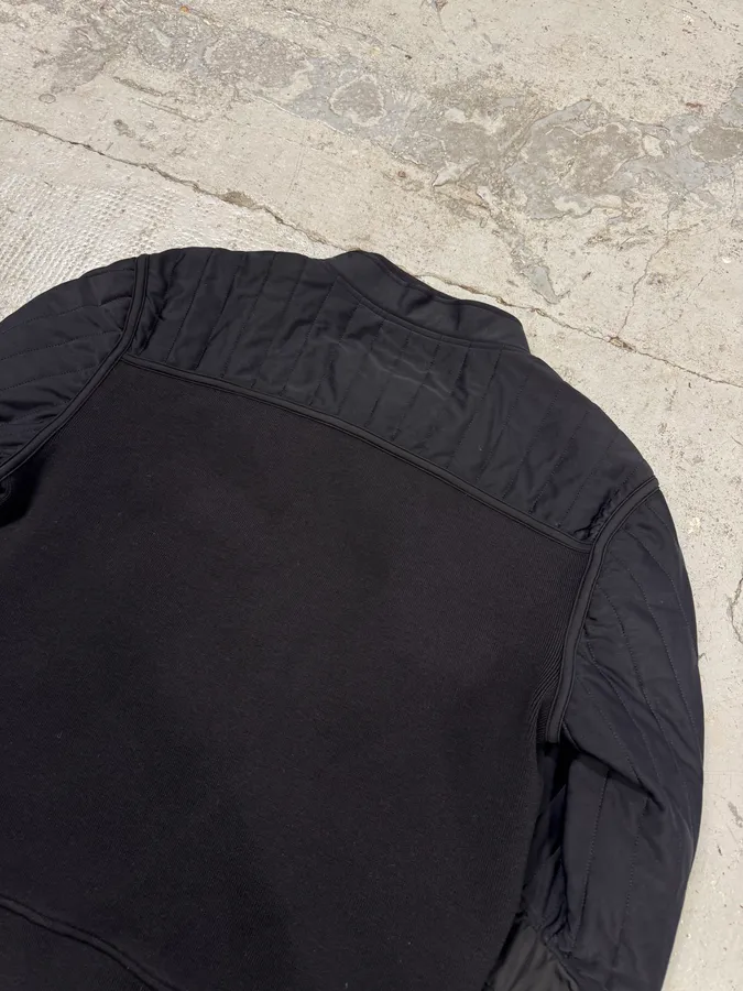 SS2008 Prada Ski Black Tech Nylon Fleece Jacket - Image 6