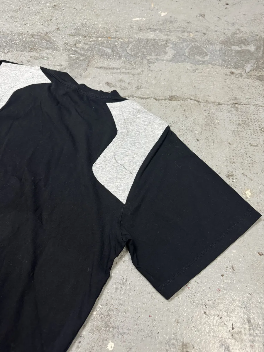 SS2014 Balenciaga Black & Grey Contemporary T-Shirt - Image 3
