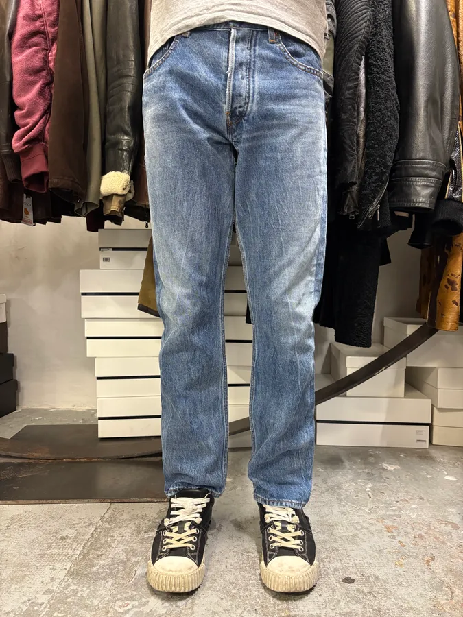 SS2017 Balenciaga Blue Denim Jeans - Image 3