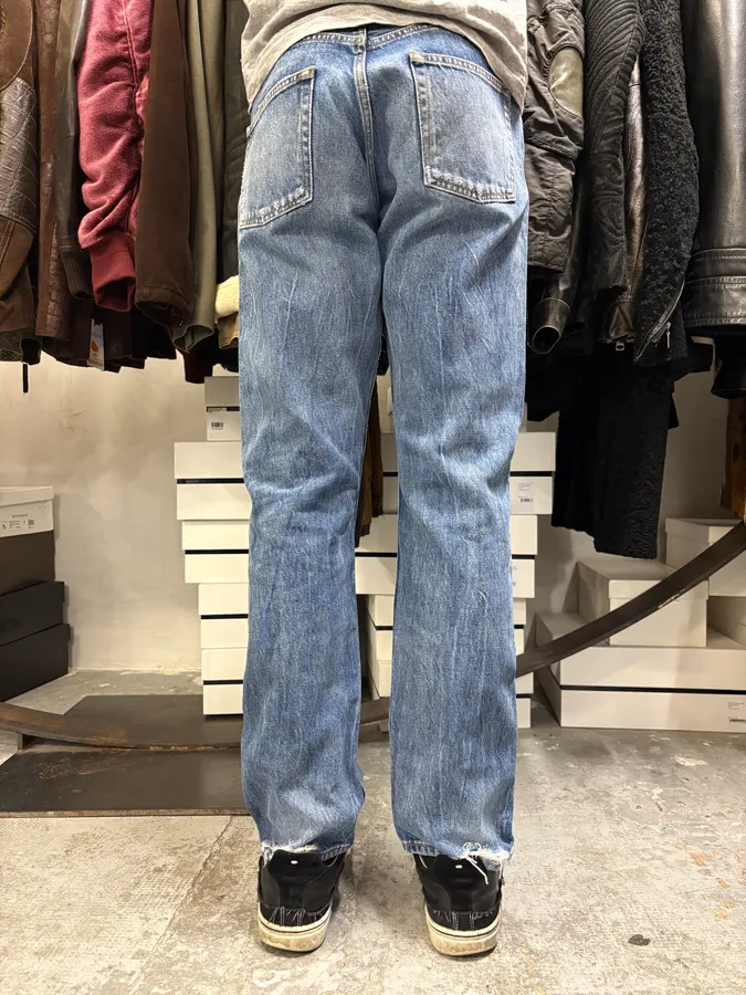 SS2017 Balenciaga Blue Denim Jeans - Image 4