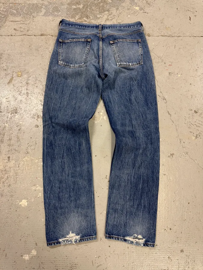 SS2017 Balenciaga Blue Denim Jeans - Image 6