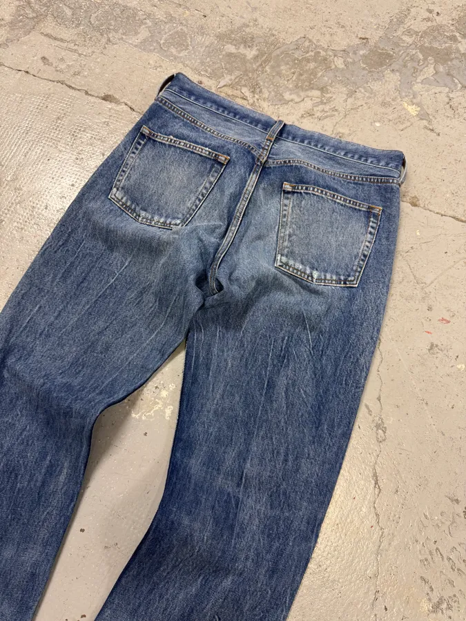 SS2017 Balenciaga Blue Denim Jeans - Image 7