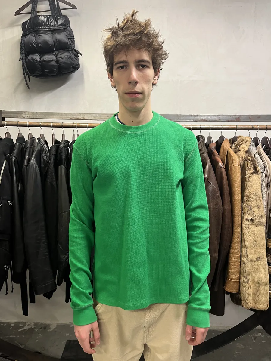 SS2021 Bottega Veneta Green Italian Sweater - Image 3