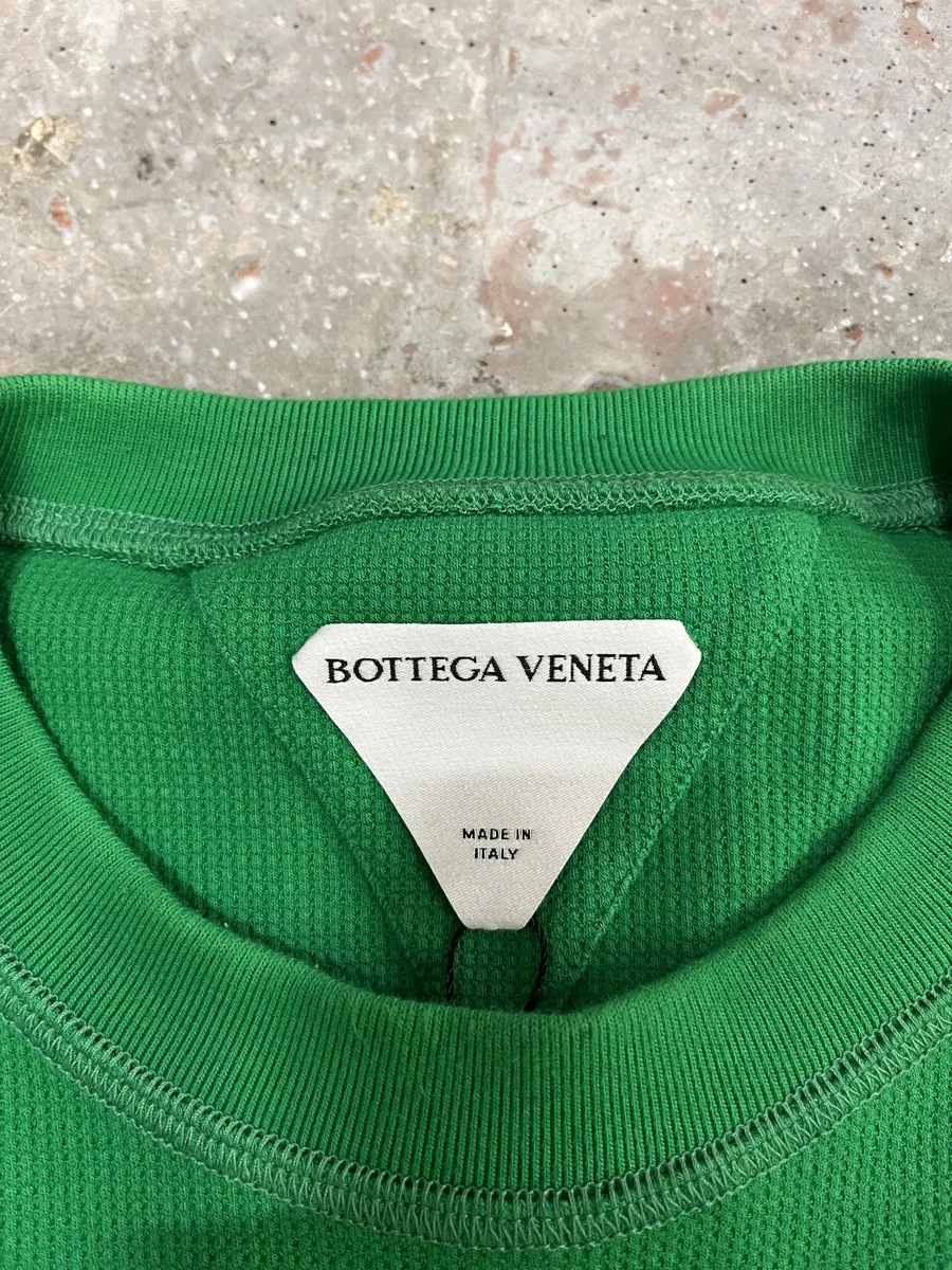 SS2021 Bottega Veneta Green Italian Sweater - Image 8